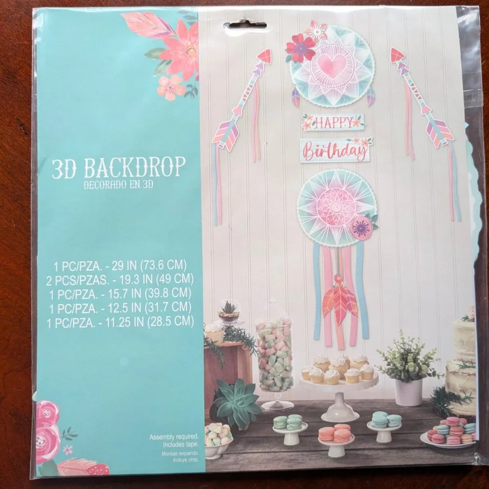 Bundle Boho Floral Dreamcatcher Birthday Party‎